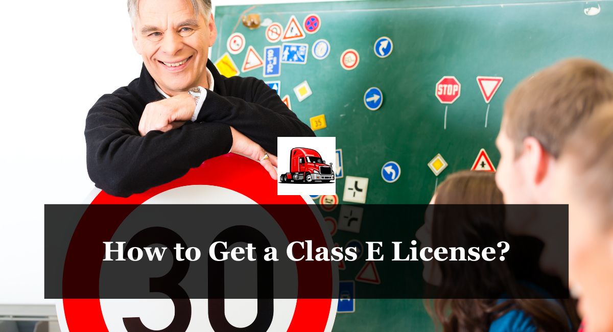 How to Get a Class E License